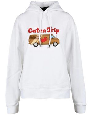 DSquared² Hoodies - Blanc