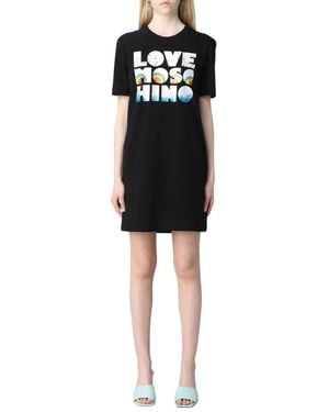 Love Moschino Short Dresses - Nero