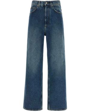 Dolce & Gabbana Wide Jeans - Blue