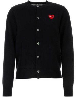 Comme des Garçons Cardigans - Schwarz