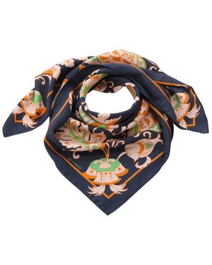 Etro Accessoires ,Blauw ,Silky Scarves