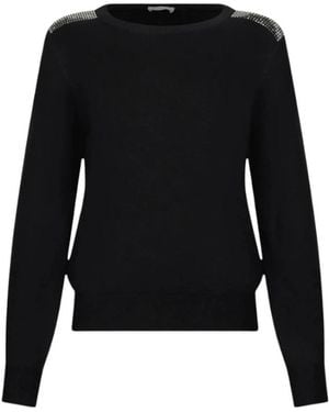 Liu Jo Round-Neck Knitwear - Negro