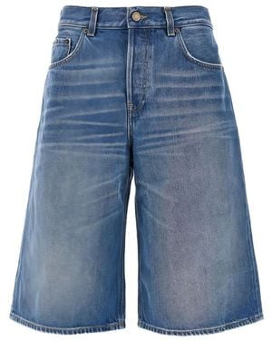 Haikure Denim Shorts - Blauw