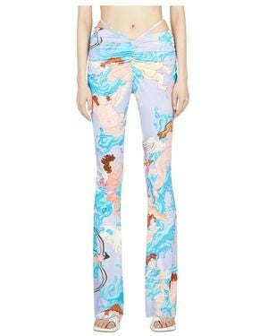Marco Rambaldi Wide Trousers - Blue