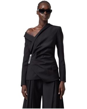 GIUSEPPE DI MORABITO Asymmetrischer Blazer - Schwarz