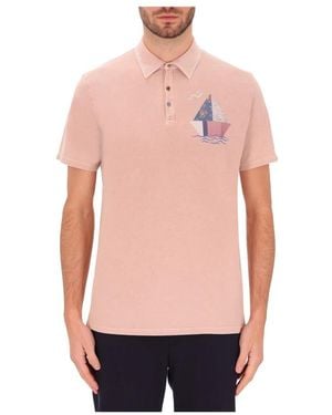 DISTRETTO12 Polo Shirts - Rosa