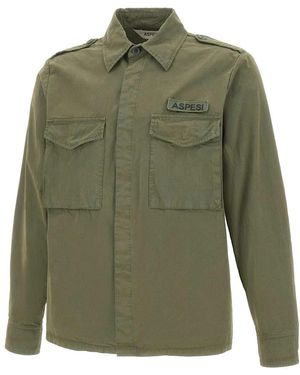 Aspesi Casual Shirts - Green