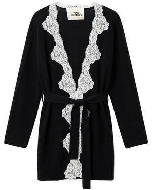 Pink Memories Robes - Negro