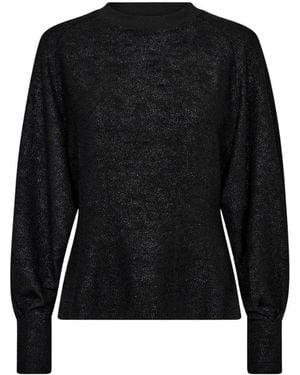 co'couture Round-Neck Knitwear - Negro