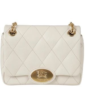 Burberry Small Strand Shoulder Bag - Naturel