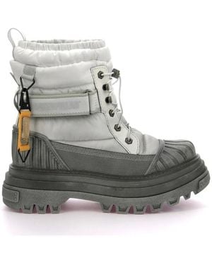 Caterpillar Lace-Up Boots - Gris