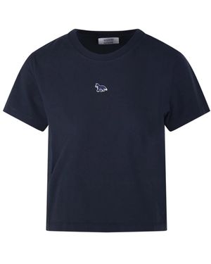 Maison Kitsuné T-Shirts - Azul