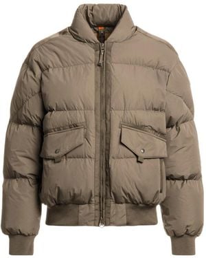 Parajumpers Jassen ,Bruin ,Polyester Collynie Down Bomber - Groen