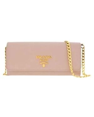 Prada Portafoglio Clutch - Pink