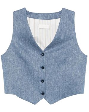 Circolo 1901 Vests - Blau