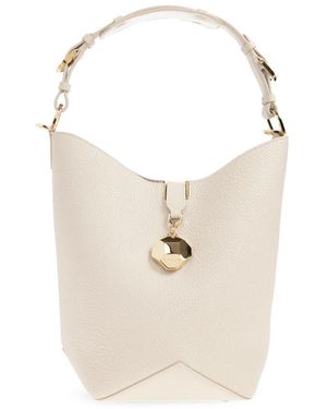 Lanvin Catch Medium Bucket Bag - Weiß