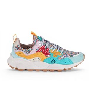 Flower Mountain Trainers - Blue