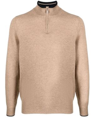 Fedeli Turtlenecks - Natural