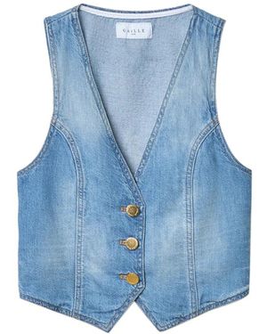 Gaelle Paris Vests - Blu