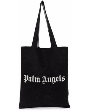 Palm Angels Tote Bags - Black