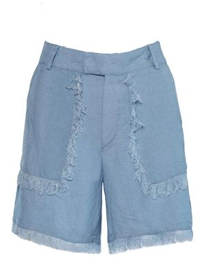 Hèst Denim Shorts - Azul