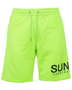 Sun 68 Pant Short Fluo - Groen