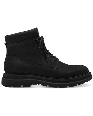 S.oliver Lace-Up Boots - Negro