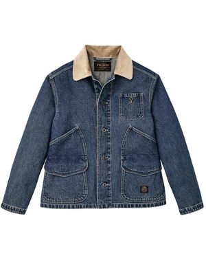 Filson Denim Jackets - Bleu