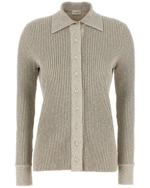 Magda Butrym Truien & Vesten ,Grijs ,Polyester 21 Cardigan