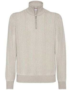 Brunello Cucinelli Turtlenecks - Blanco