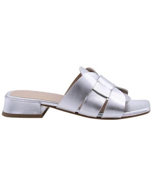 E mia Heeled Mules - Wit