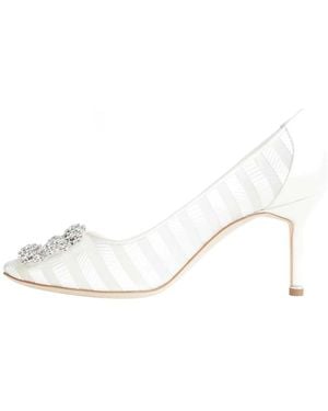 Manolo Blahnik Court Shoes - White