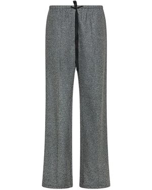forte_forte Wide Trousers - Grey