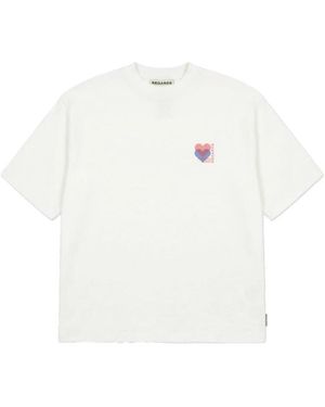 Rigards Tops ,Wit ,Katoen Museum Heart Tee