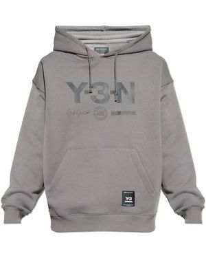 Y-3 Nbhd Graphic Hoodie - Grijs