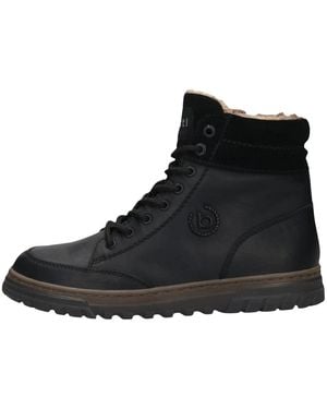 Bugatti Lace-Up Boots - Negro