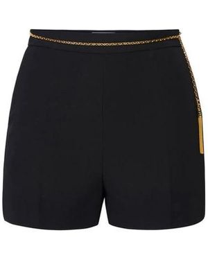 Elisabetta Franchi Short Shorts - Black