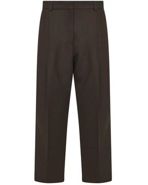TOTEME Cropped Trousers - Grey