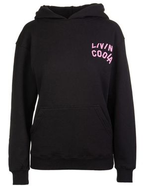 LIVINCOOL Hoodies & Sweatvesten ,Zwart ,Jet Artwork Hoodie La