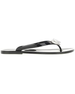 Mach & Mach Flip Flops - Black