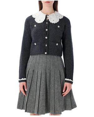 Self-Portrait Cardigans - Black