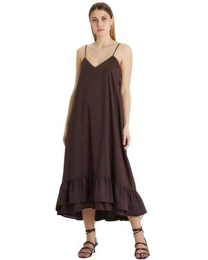 Erika Cavallini Semi Couture Maxi Dresses - Brown