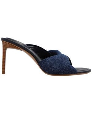 Jacquemus Heeled Mules - Blue
