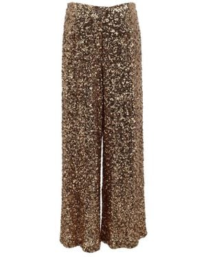 ViCOLO Wide Trousers - Marrone