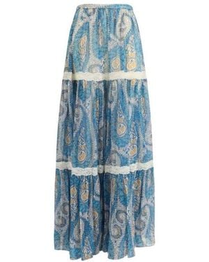 Etro Maxi Skirts - Azul
