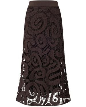 Pinko Midi Skirts - Brown