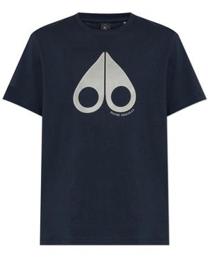 Moose Knuckles T-Shirts - Azul