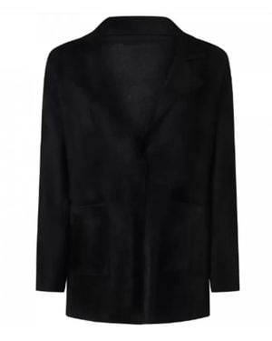 D.exterior Jassen ,Zwart ,Katoen Single-Breasted Blazer
