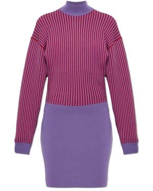 Versace Knitted Dresses - Violet