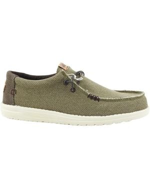 HEYDUDE Laced Shoes - Green